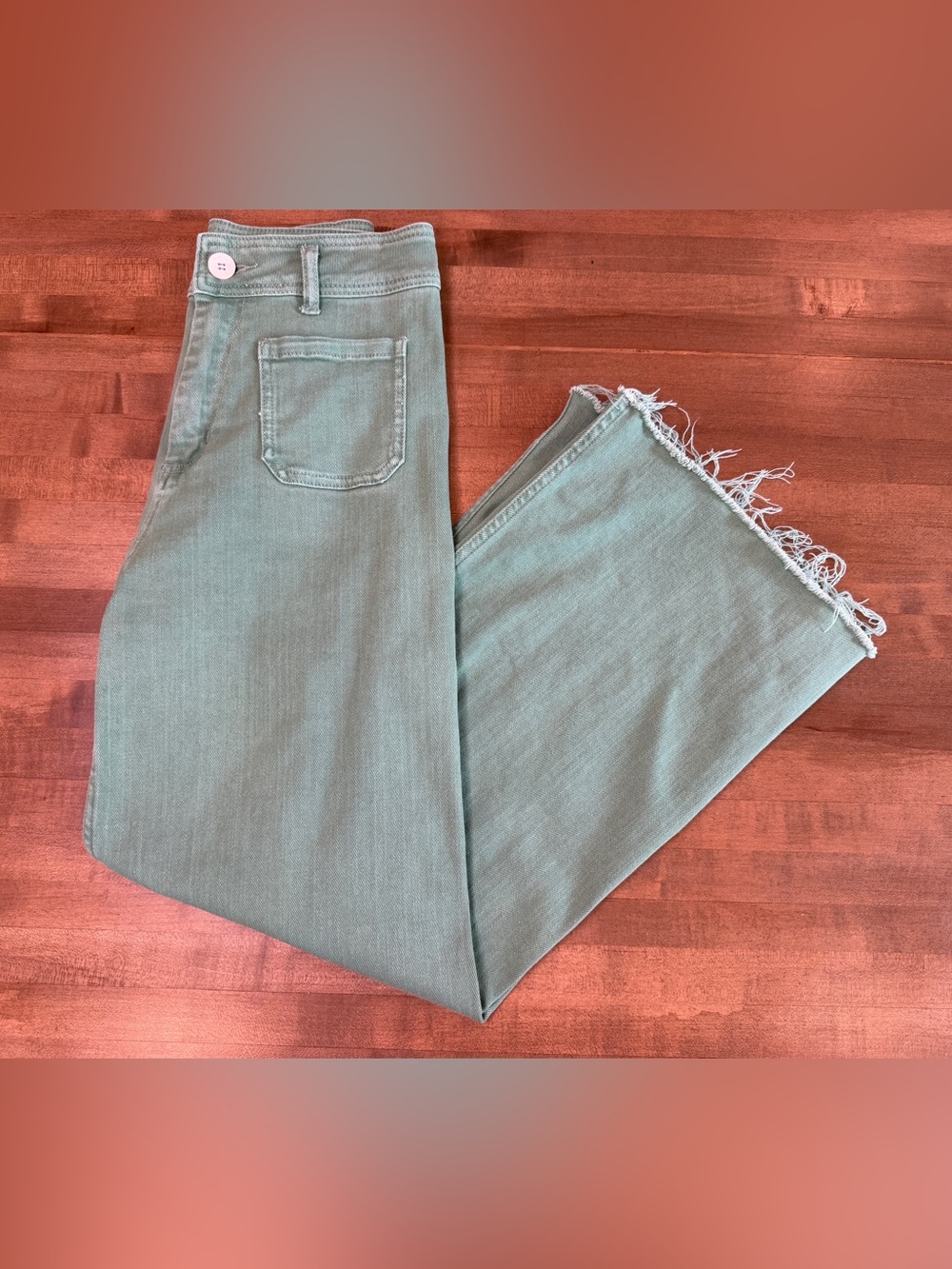 💜 MIOU MUSE STRAIGHT WIDE LEG DENIM PANTS 💜